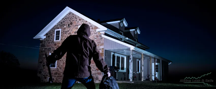 ALS - A Burglar Outside a House